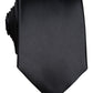 Perry Ellis Men's Satin Solid Tie Black Size Regular