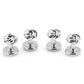 Cufflinks Inc. Men's Knot Shirt Studs Gray Size Regular