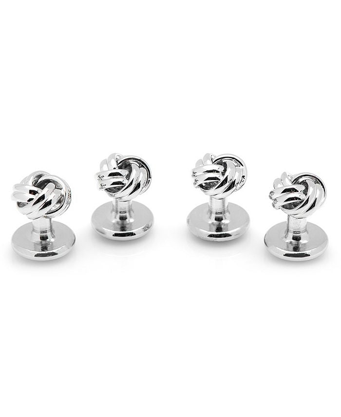Cufflinks Inc. Men's Knot Shirt Studs Gray Size Regular