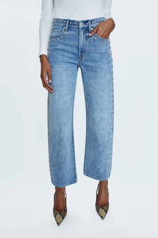 Pistola - Lexi Bow Leg Straight Jeans
