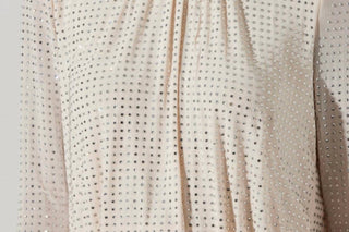 Astr - Balsa Mock Neck Rhinestone Top