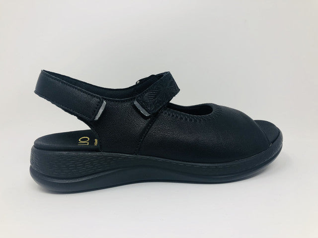 Softline by Fidelio Women's Hallux Hi Dynamic Sandal Black