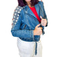 Judy Blue - American Flag Moto Jacket - Reg/Curvy
