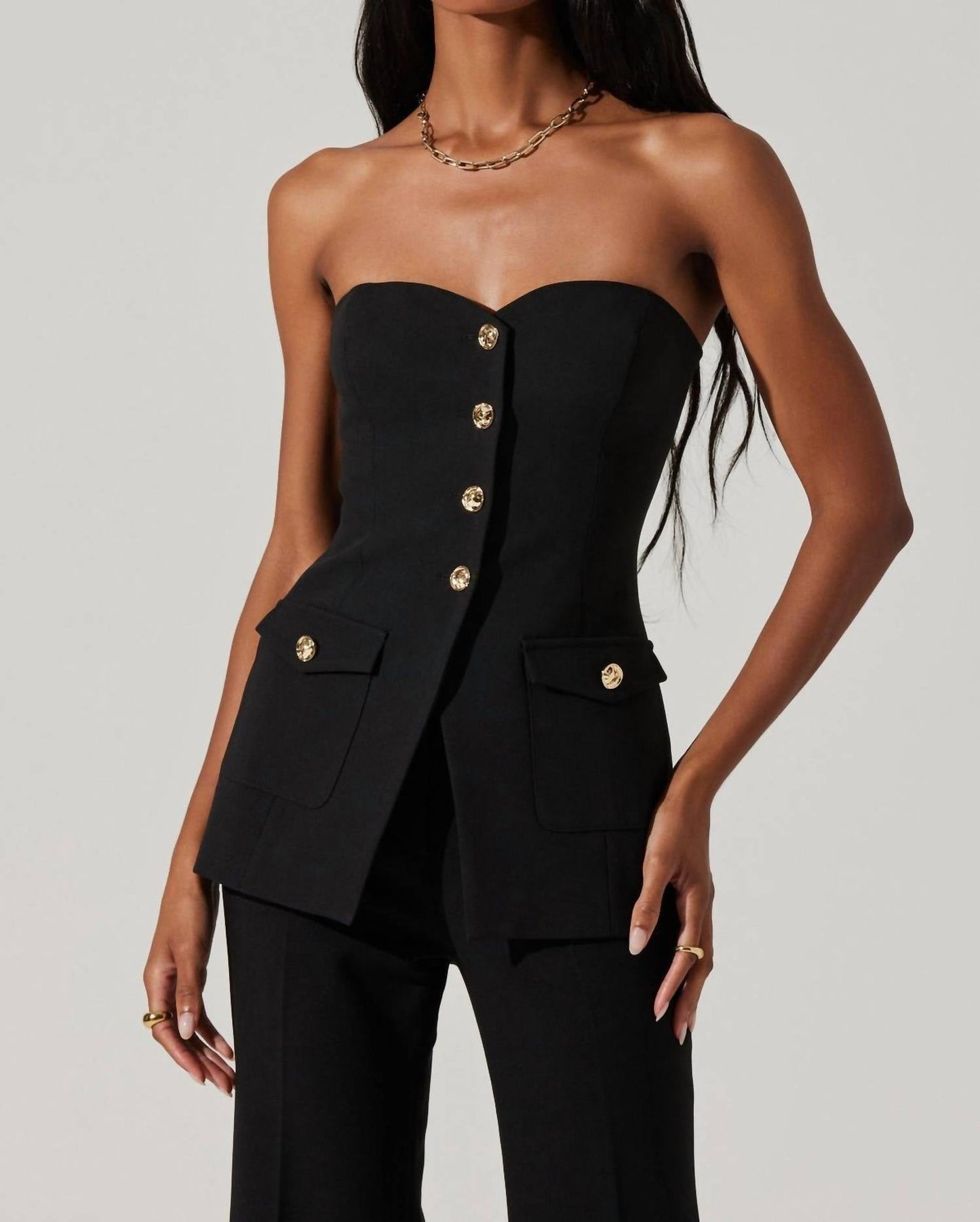 Astr - Milani Tailored Bustier Top