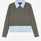 Deluc - Amsonia 2 In 1 Shirt Jumper