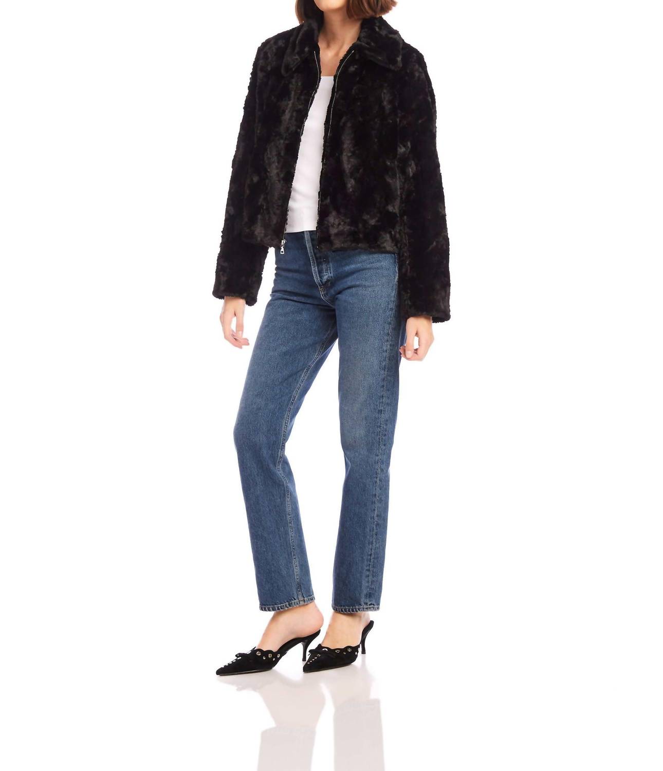 Fifteen Twenty - Kylie Faux Fur Jacket