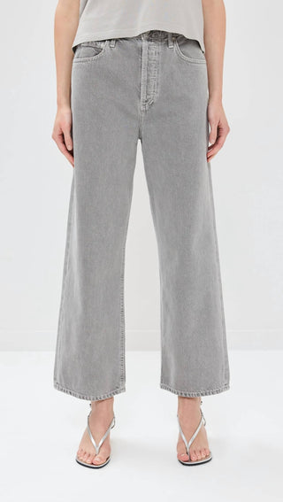 Agolde - Ren High-rise Wide-leg Jean