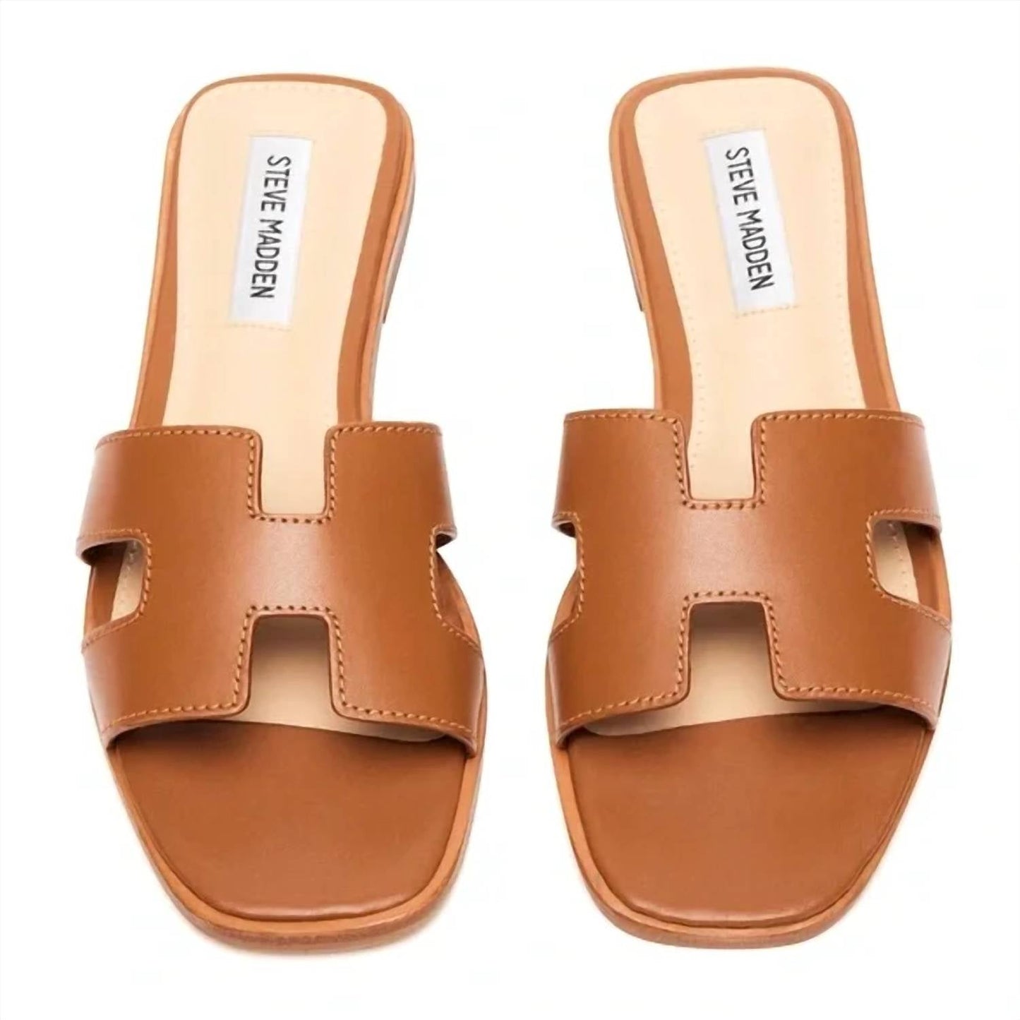 Steve Madden - Women's Hayden Leather Slide Sandal
