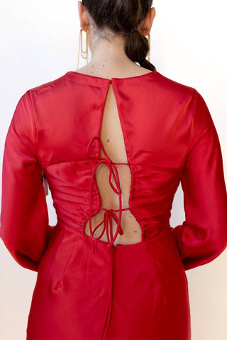 Astr - Elyse Crew Neck Maxi Dress