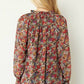 Entro - Floral V-neck Top