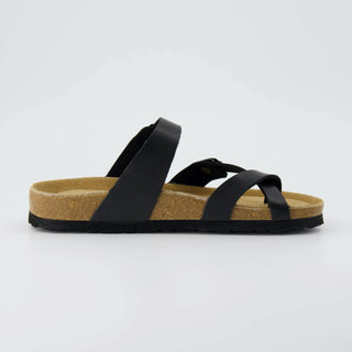 Cushionaire - Women's Luna Cork Footbed Sandals