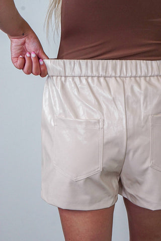 Buddylove - Vince Leather Shorts