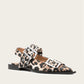 Ganni - Women's Feminine Buckle Ballerina Sandal