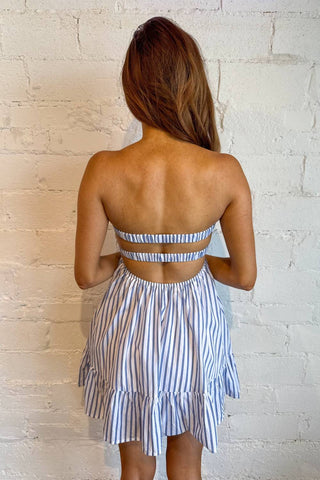 Cotton Candy La - Care Free Striped Romper