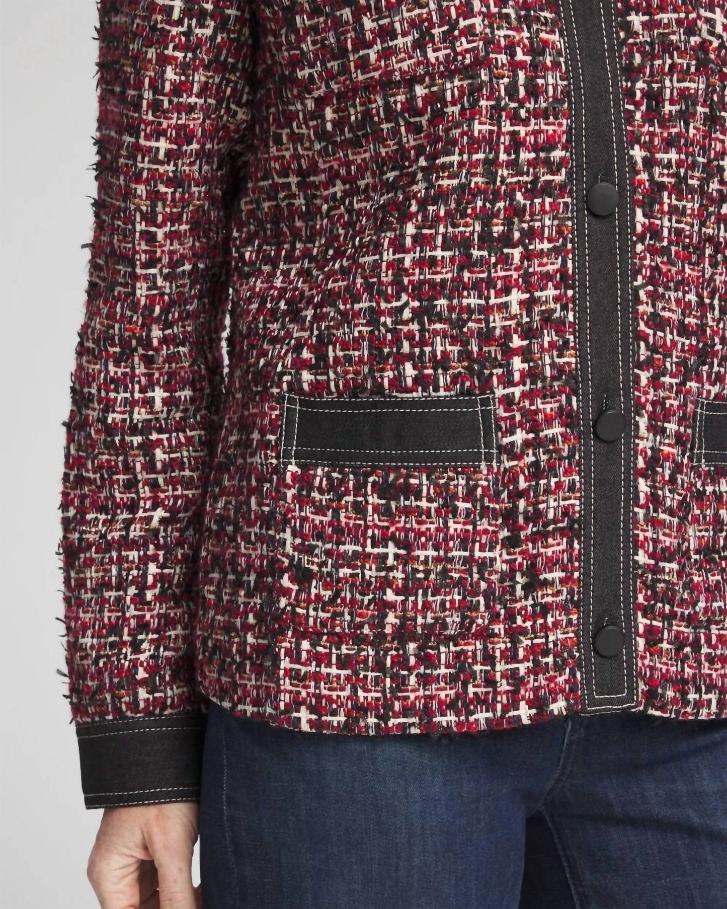 Azi - Trim Tweed Jacket