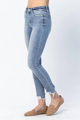 Judy Blue - Giana Mid-rise Skinny Denim Jeans