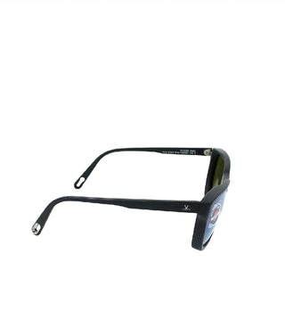 Vuarnet - Unisex VL1608 Alain Sunglasses with Pure Green Blue Flashed Glass