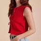 Miou Muse - Noami Cardi Tie Top