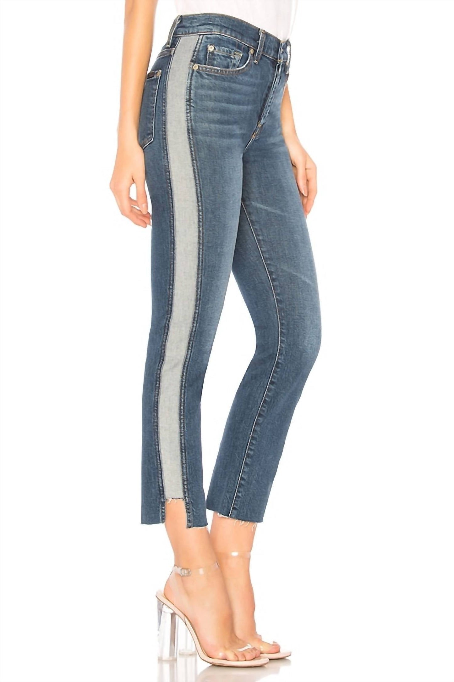 7 For All Mankind - Eddie With Side Panel Jean