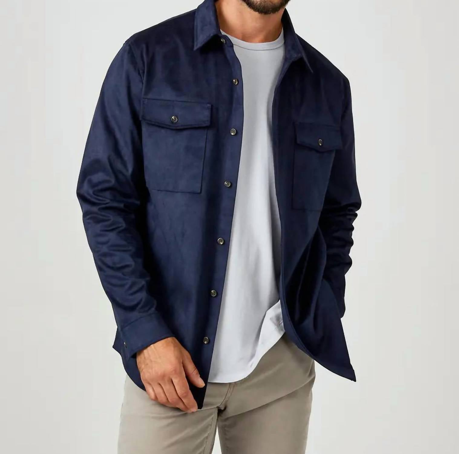 7Diamonds - Suede Over Shirt