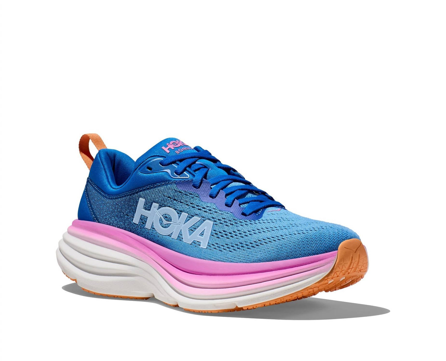 Hoka - WOMEN'S BONDI 8 RUNNING SHOES - WIDE WIDTH