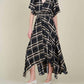 Grade & Gather - Printed Unbalanced Dress