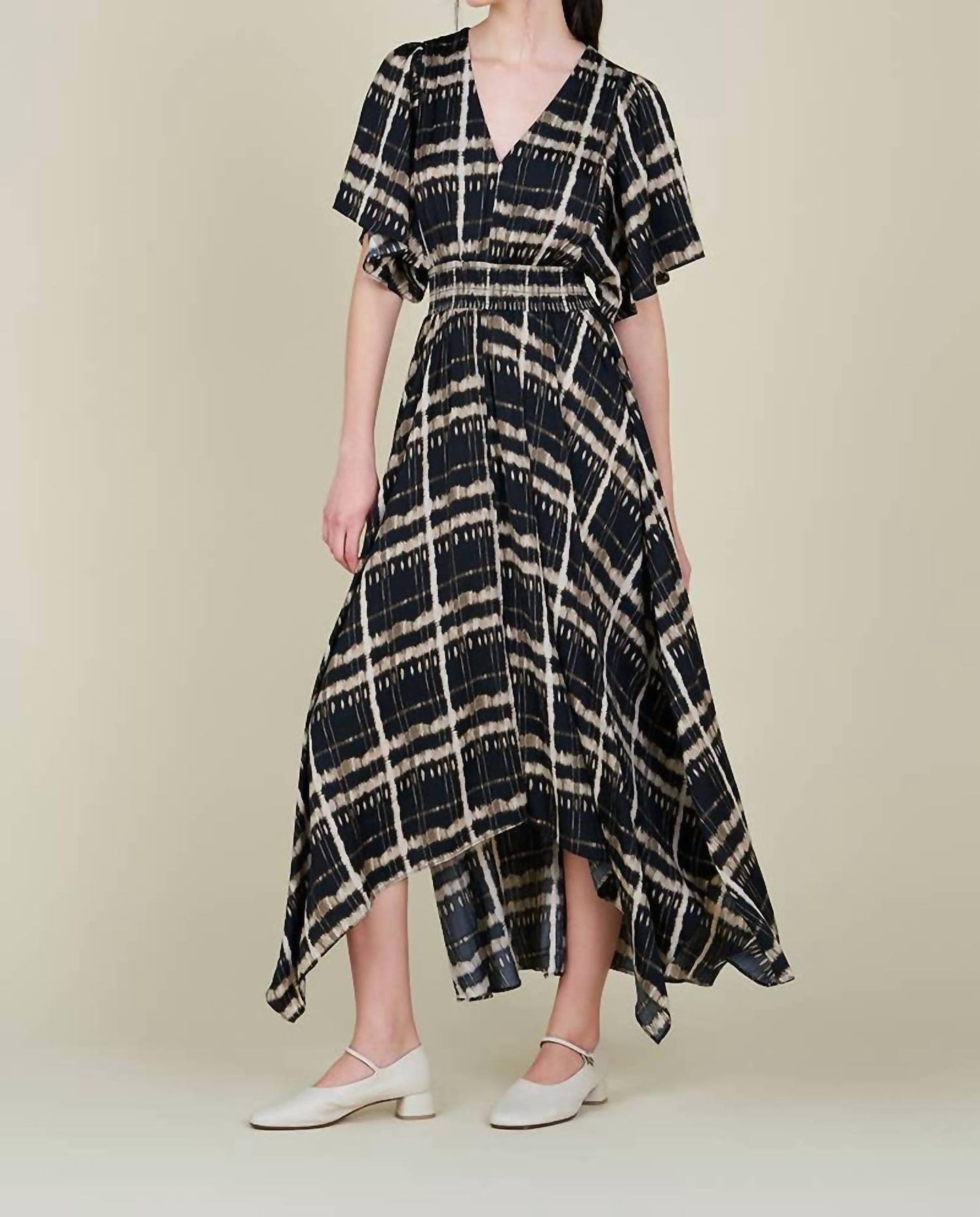 Grade & Gather - Printed Unbalanced Dress
