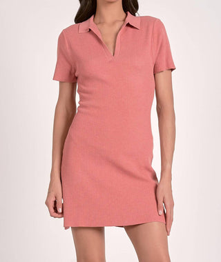 Elan - Short Sleeve Knit Tennis Dress