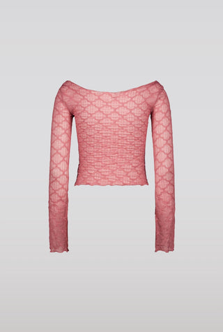 Saemdi - Women's Crinkled Jersey Top