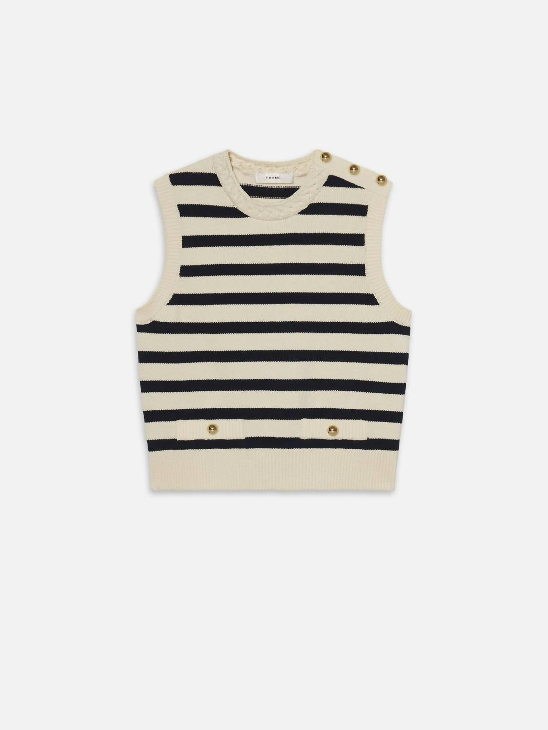 Frame - Harbor Stripe Vest