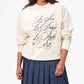 Clare V. - Oversized Sweatshirt with Le Sex