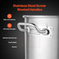 84qt Stainless Steel Stockpot with Strainer Basket
