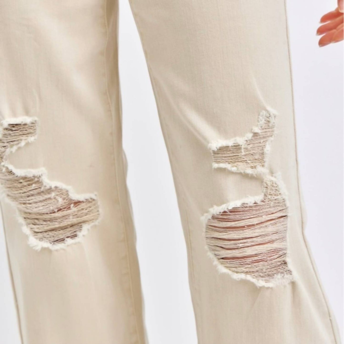 Judy Blue - High Waist Destroyed 90's Straight Jeans