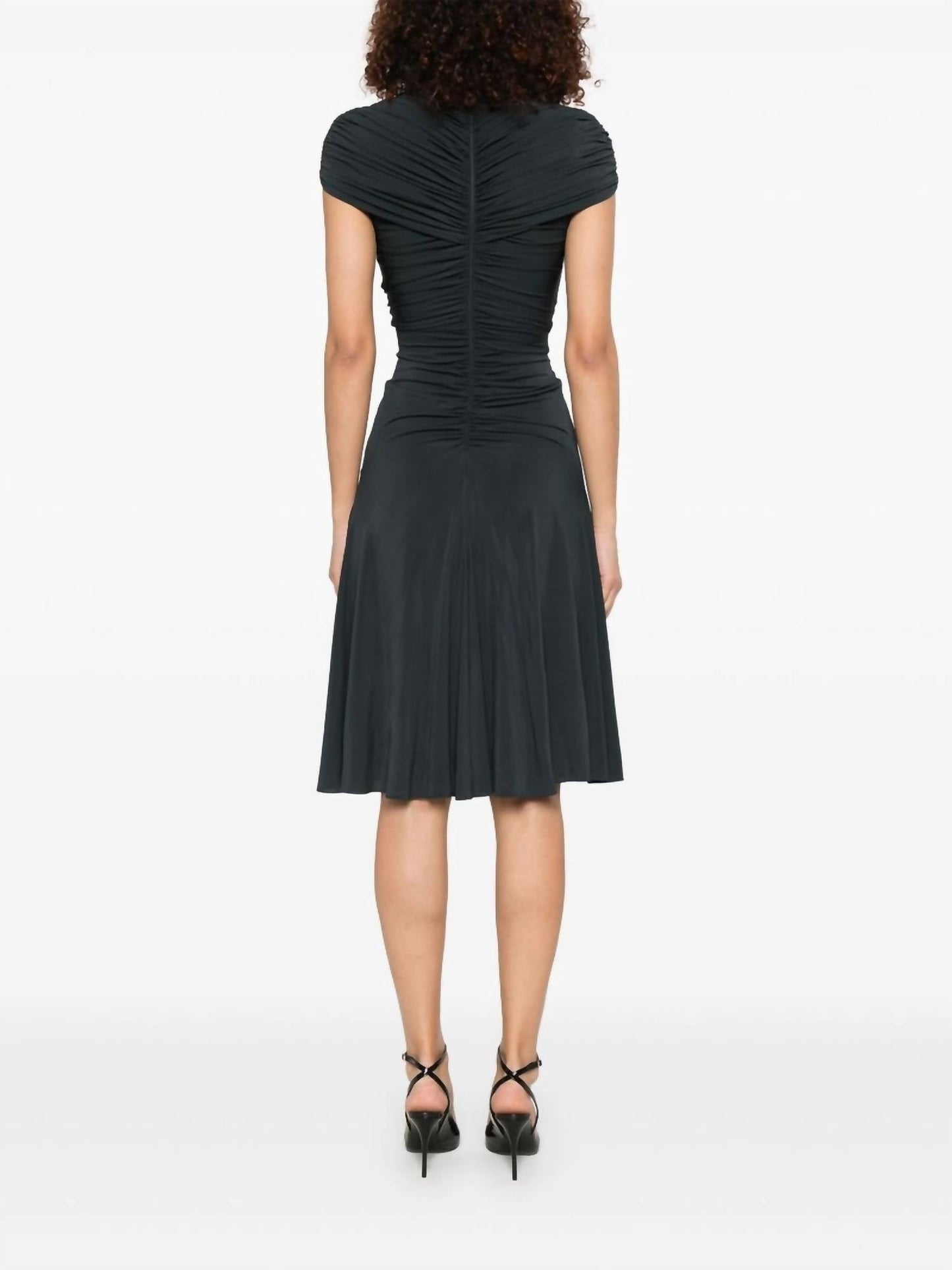 Alaia - Gathered Midi Dress