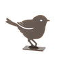 Metal cut out  bird figurine (set of 2)