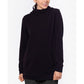 Betsy & Adam Women s Side Zip Hoodie With Removable Mask Black Size X-Small