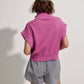Varley - FULTON CROPPED KNIT TOP