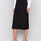 Charlie B - Gutsy Crepe Skirt With Front Patch Pockets