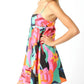 Olivaceous - Floral Mini Dress