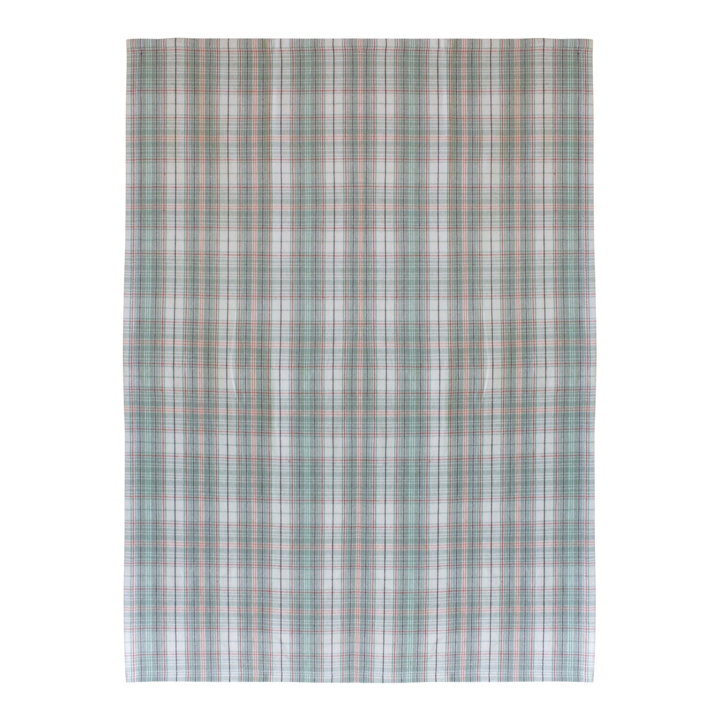 Floral Plaid Tea Towel (Set of 3)