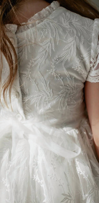 Indie Blue - Girls' Tabitha Lace Dress