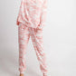 143 Story - Pink Camo Lounging Top
