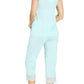 Twelve Eighty Eight - Leslie Tank Camisole Cropped Pant Pajama Set
