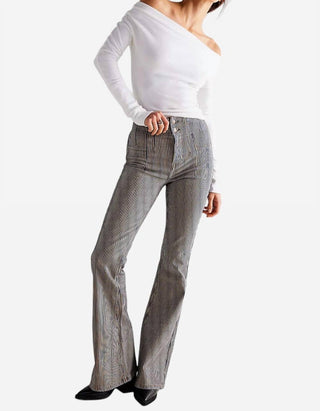 Free People - Jayde Railroad Flare Jean