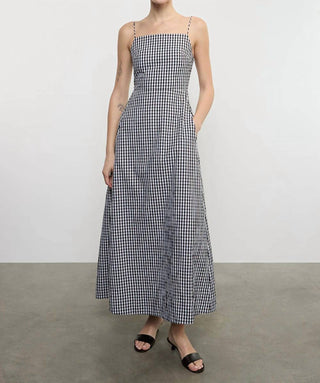 Enza Costa - Textured Gingham Dress