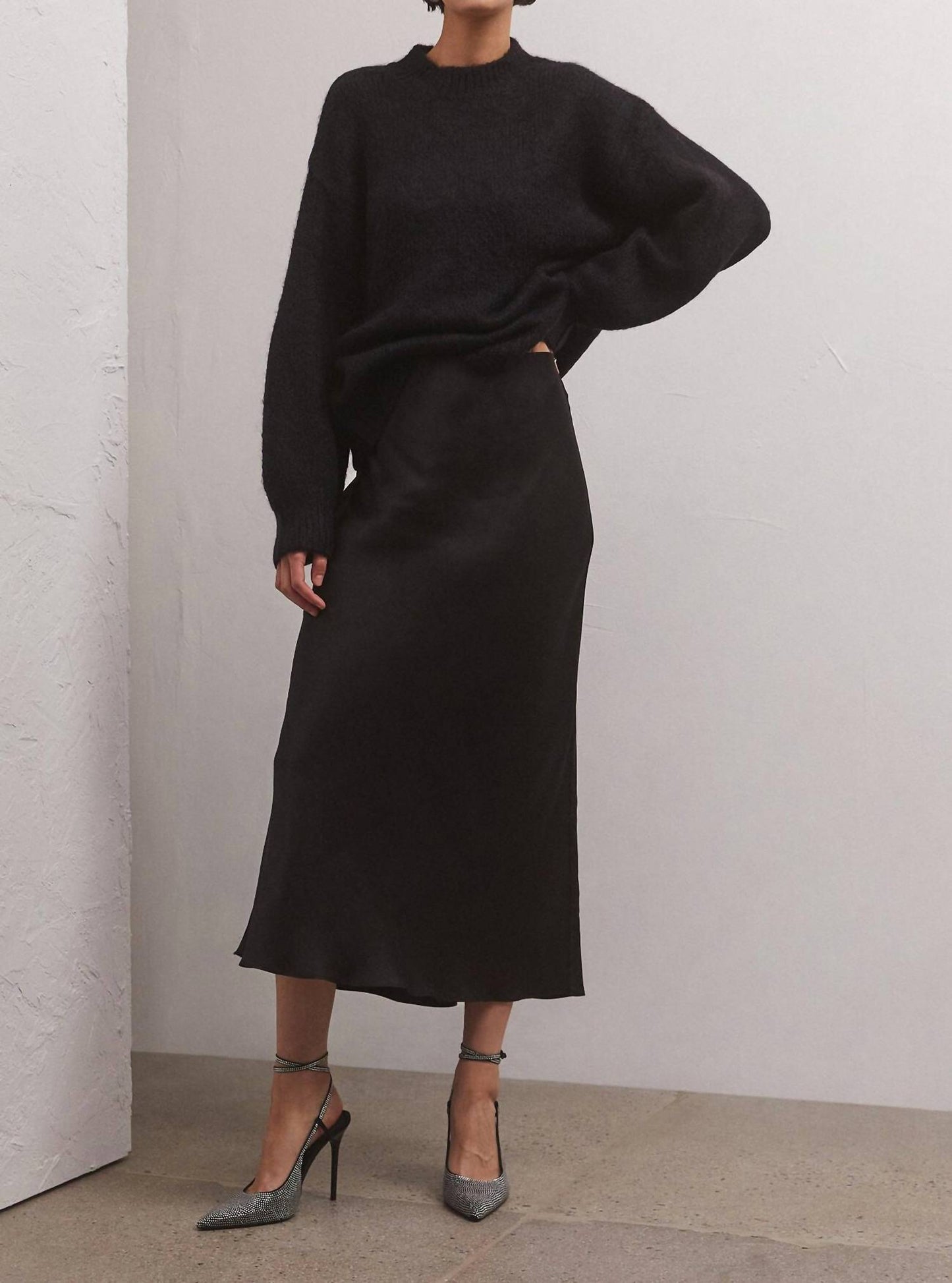 Z Supply - Europa Poly Sheen Skirt