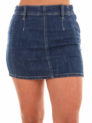 Free People - Denim Mini Skirt