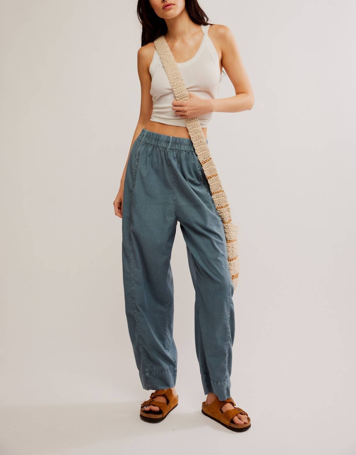 Free People - Preppy Poplin Pull On Pant