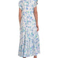 Elan - Ruffle-sleeve Tassel-tie Maxi Dress