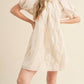 &Merci - Teagan Puff Sleeve Babydoll Mini Dress
